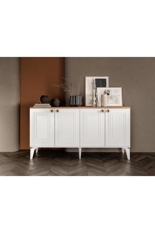 Selin Mdf Mebran Kapak Bohem Konsol 160 Cm