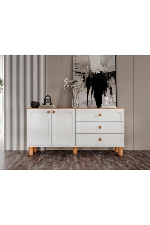 Mdf Mebran Kapak Bohem Konsol 160 Cm