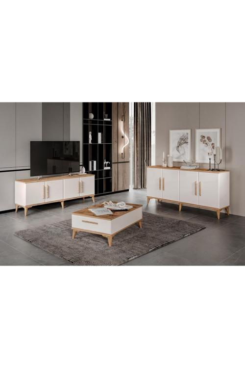 Smart Selin 3'Lü Salon Set Takımı