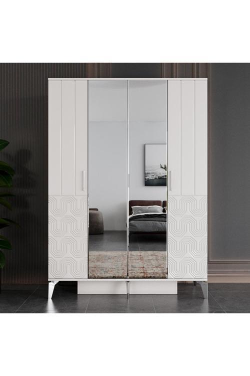 Aytaşı 4 Kapılı Dolap