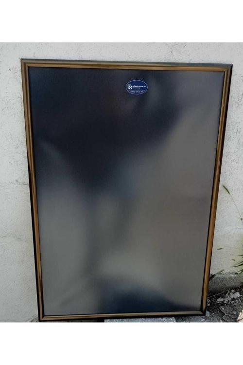 B2 50X70 cm Bronz Gönye Köşe Alüminyum Aç Kapa Çerçeve -BRONZ