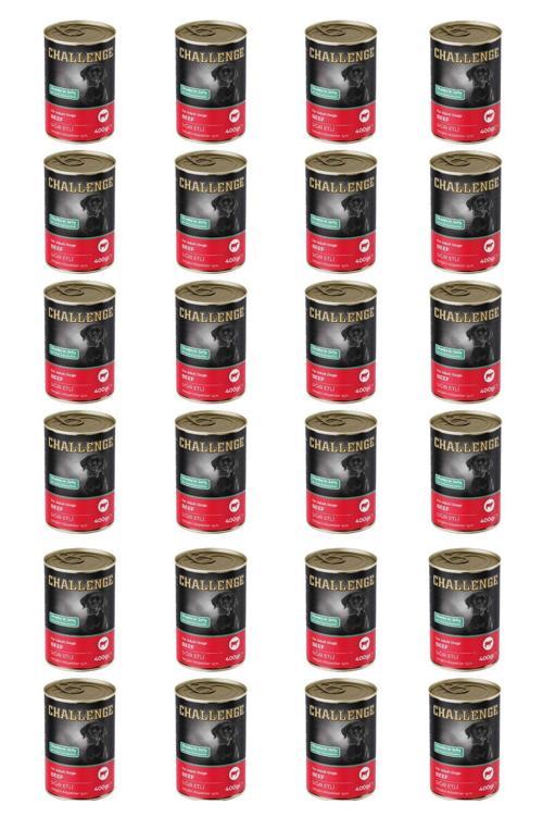 sığır etli yetişkin köpek konservesi 400 gr x 24 adet