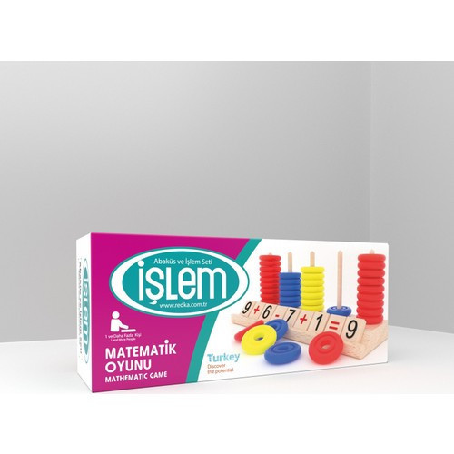 Abaküs Ve İşlem Seti Akıl Oyunları Lisanslı Orijinal Ürün
