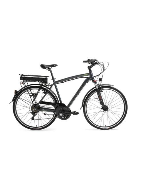 Comet V Fren 21 Vites 28 Jant Elektrikli Şehir Bisikleti Parlak Gri Sarı 52 Kadro