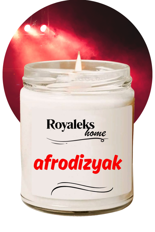 Doğal Özel Seri Kokulu Dekoratif Kavanoz Mum 210 cc - Afrodizyak - RYL