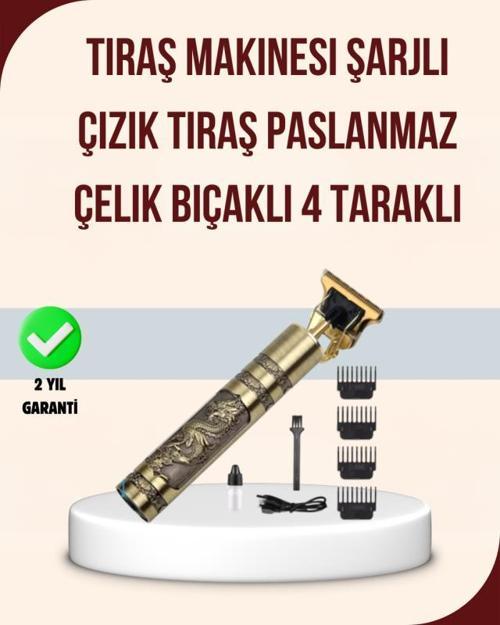 Titreşim Motorlu Erkek Saç ve Sakal Düzeltici