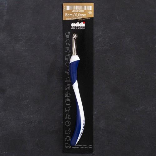 Addi Swing 6mm 16cm Lacivert Ergonomik Yün Tığ - 1