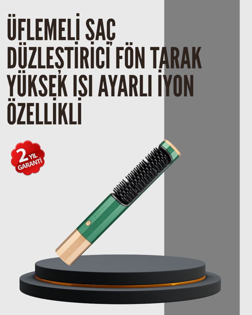 360° Döner Kablolu Kompakt Saç Şekillendirme Seti