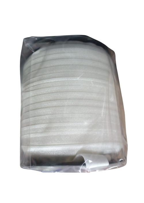 Çamaşır Lastiği Düz 1 cm 75 Metre 1 Top Ekru