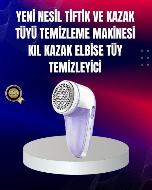 Tüy ve Tiftik Temizleyici – 3 Bıçaklı, 200ml Kapasiteli