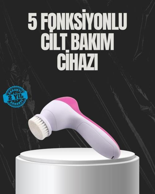 Çok Fonksiyonlu Elektrikli Yüz Bakım Fırçası