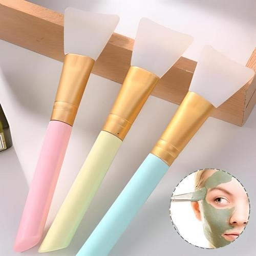 2li Silikon Temizlemesi Kolay Kullanılabilen Yüz Cilt Bakımı Maske Ve Krem Spatulası
