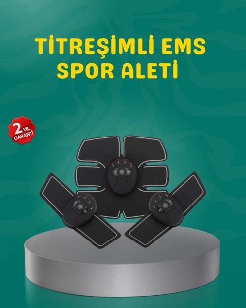 EMS Titreşimli Spor Cihazı Kas Geliştirme ve Yağ Yakma 2025 Seri Orijinal