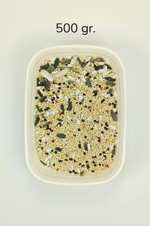 Sultan Papağanı Karışık Doğal Taze Kuş Yemi - 500 gr