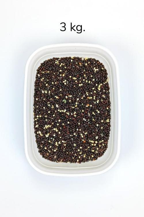 Siyah Darı Sade Tozsuz Doğal Taze Kuş Yemi - 3 kg
