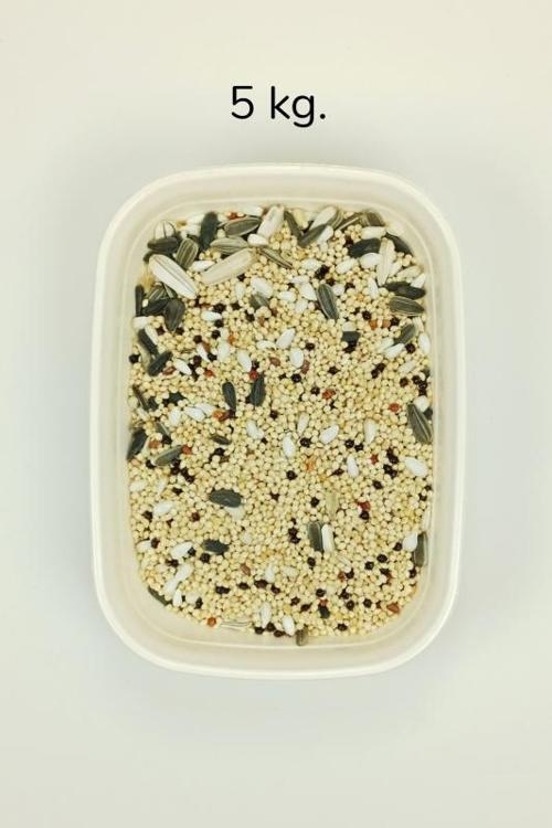 Sultan Papağanı Karışık Doğal Taze Kuş Yemi - 5 kg