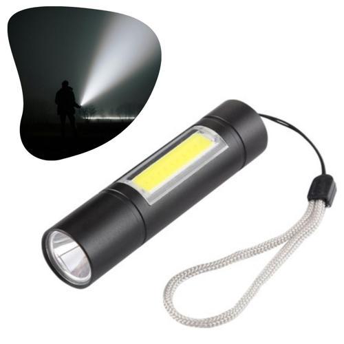 BUFFER® Solar Kutulu Mini El Feneri – Taşınabilir LED Kamp ve Acil Durum El Lambası