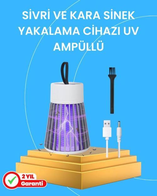 Çocuk ve Evcil Hayvan Dostu Sivrisinek Yakalama Lambası