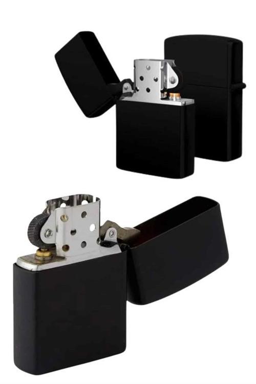 Erkeklere Özel Hediyelik Eşya Metalik Benzinli Çakmak Doldurulabilir