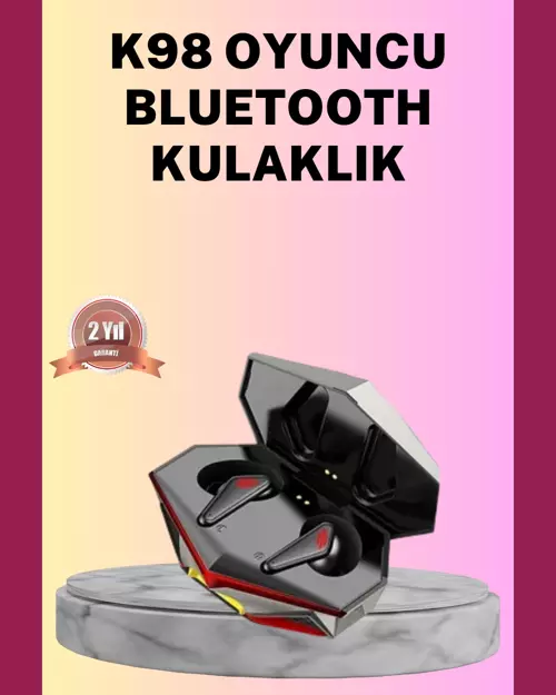Led Işıklı Metal Kasa Kablosuz Gaming Kulaklık