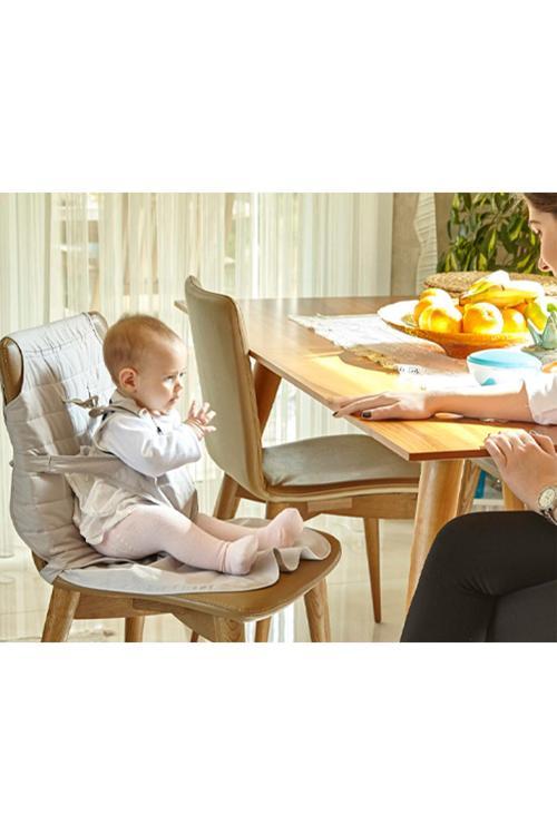 Portatif Kumaş Mama Sadalyesi