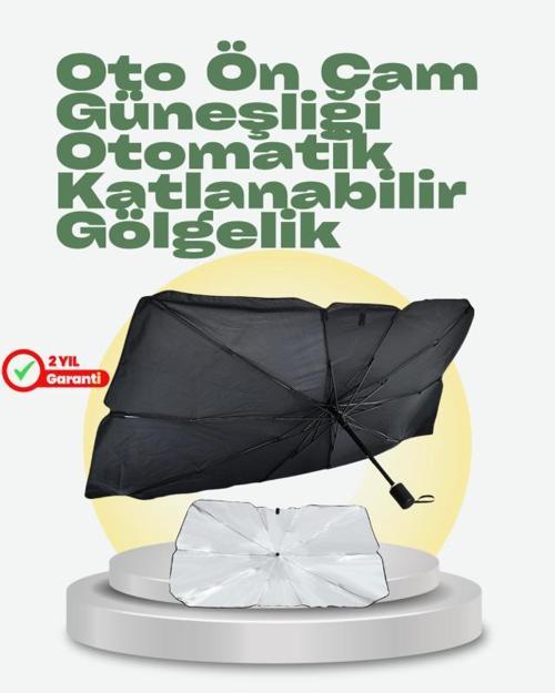 Katlanabilir Oto Güneşlik – Pratik, Dayanıklı, UV Koruyucu Tasarım