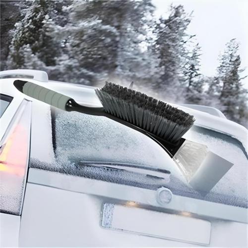 Araç Camı Kar Süpürgesi Buz Kazıyıcı ve Kar Temizleme Fırçası