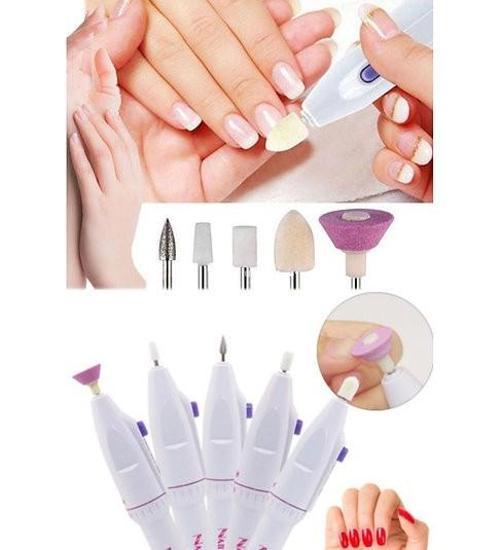 5 Başlıklı Manikür Seti Manikür Pedikür Cihazı T-16