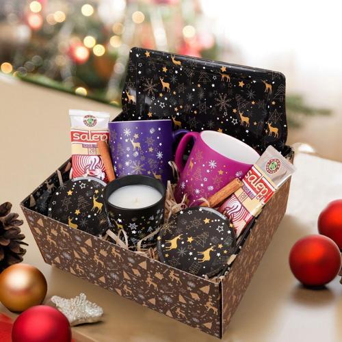 Yılbaşı Özel Karşılıklı Salep Keyfi Hediye Kutusu