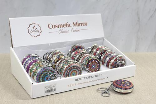 Taşlı El Aynası Anahtarlık Model 4