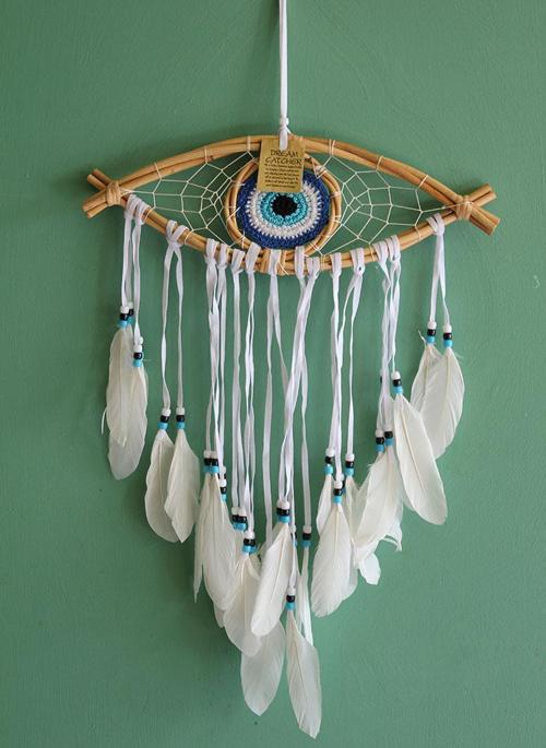 Rüya Kapanı Dream Catcher Göz Tasarımı Model 3