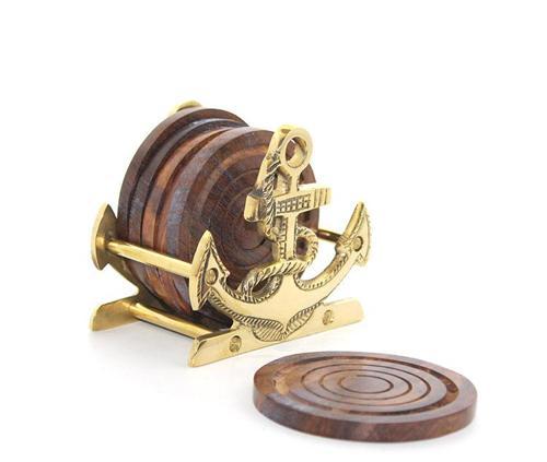 Pirinç Çapalı Bardak Altı Model 2 