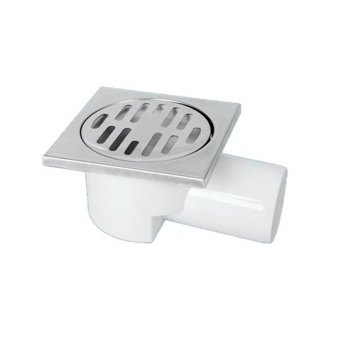 Gama Melez Yer Süzgeci 50 mm Yandan Çıkışlı 10x10 cm