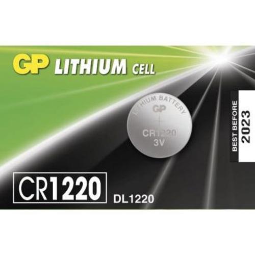 GP LITHIUM CELL CR-1220 DL-1220 PARA PİLİ 3V 5Lİ KART (5250)