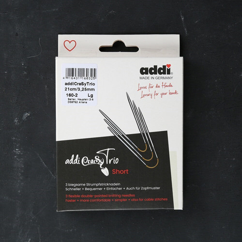 Addi CrasyTrio 3 lü 3,25 Mm 21 Cm Misinalı Çorap Ş