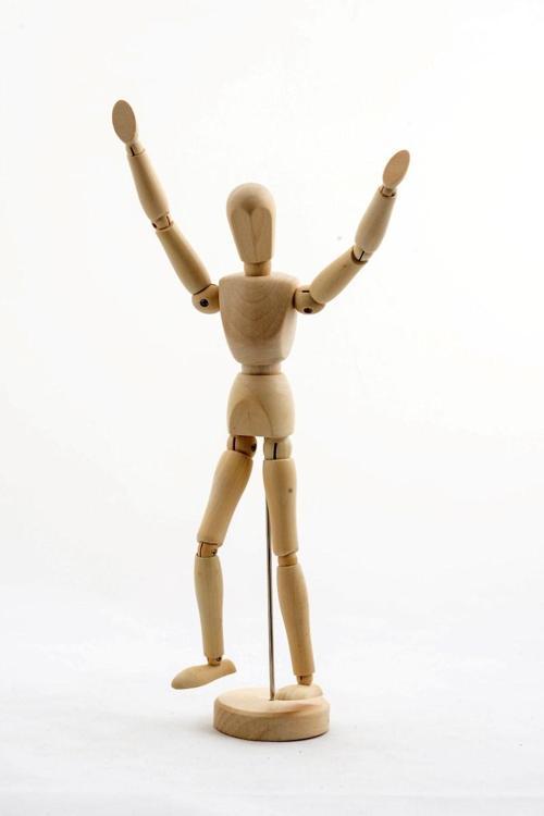 Ahşap Robot Model 3 