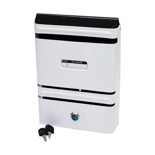 METAL BEYAZ POSTA KUTUSU (5250)