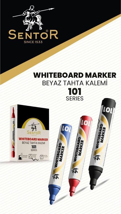 Beyaz Tahta Kalemi Kırmızı Kullan At 101