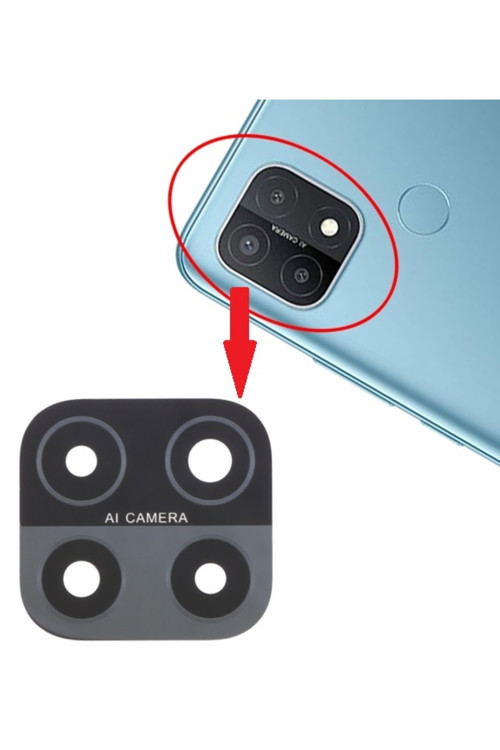 Oppo A15S Uyumlu Kamera Lensi Cam Cph2179