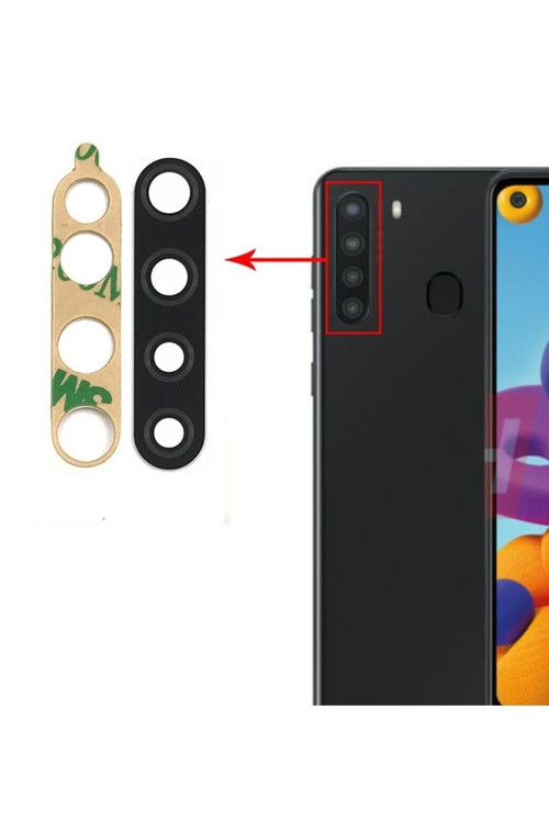 Samsung Galaxy A21 Kamera Lensi Camı Sm-A215F