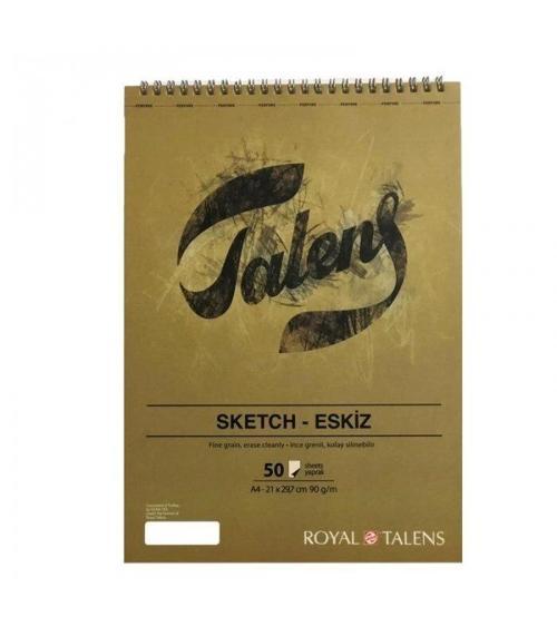Eskiz Çizim Defteri 90 gr. A4 50 yp.