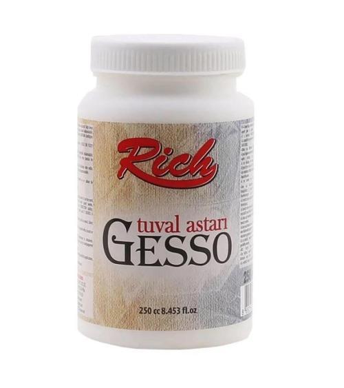Gesso Tuval Astarı Beyaz 250 cc.