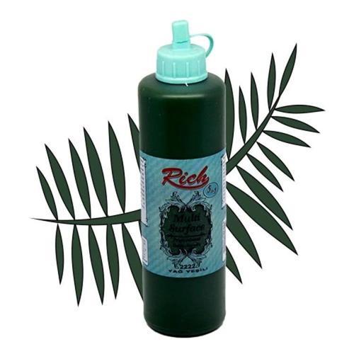 Multi Surface Her Yüzey İçin Akrilik Boya 500 cc. 2222 YAĞ YEŞİLİ