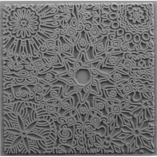 Texture Plate Silikon Polimer Kil Desen ve Doku Kalıbı 9x9 cm. MANDALA