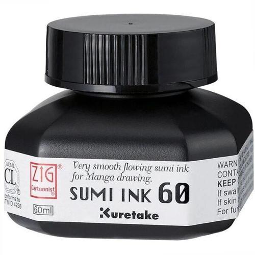 Sumi Ink Çizim Mürekkebi 60 ml. (Çok Akıcı)