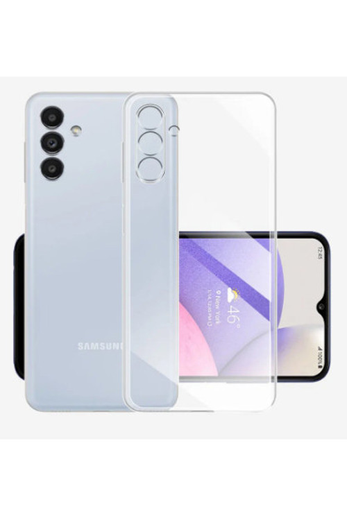 Samsung Galaxy A14 Uyumlu Şeffaf Tıpalı Korumalı Kılıf