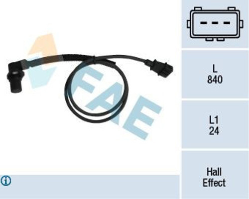 KRANK DEVIR SENSORU 1020XEV VECTRA B 1996-2002 ASTRA F 1994-1998 OMEGA B 1994-2000 1.8-2.0 1020XEV-1018XE 1238228 9174621 90506103