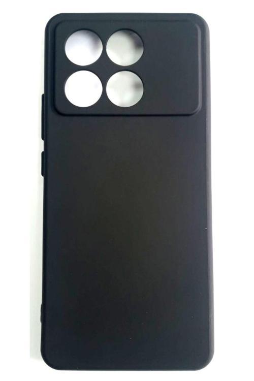 Poco X6 Pro Uyumlu Yumusak Slikon Kilif Kadife Dokulu Mat