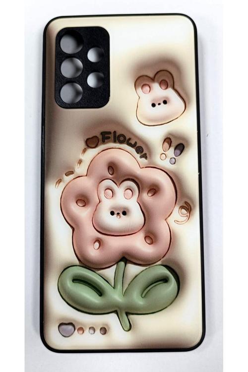 Samsung Galaxy A32 Uyumlu Resimli Orta Sert Kılıf