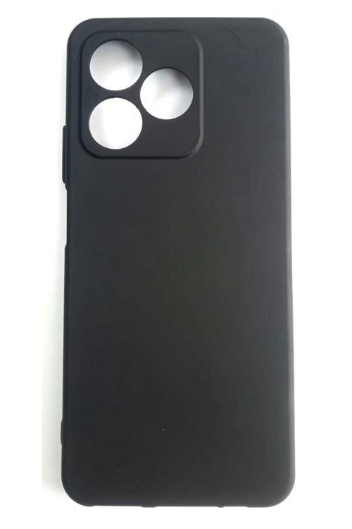 Realme C53 Yumuşak Slikon Kılıf Kadife Dokulu Mat